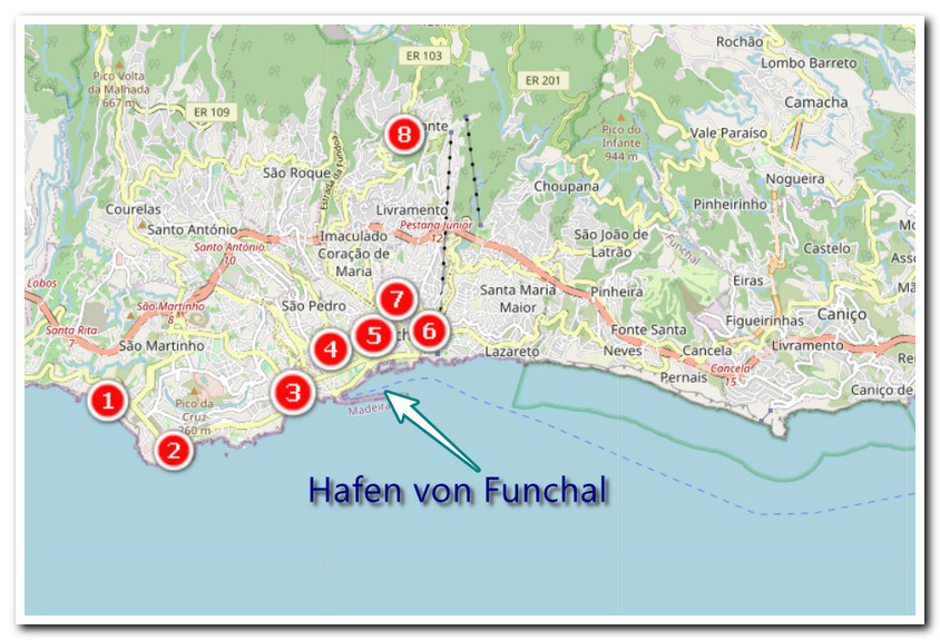 cams Madeira Regelmäßig neue live Bilder von der Insel